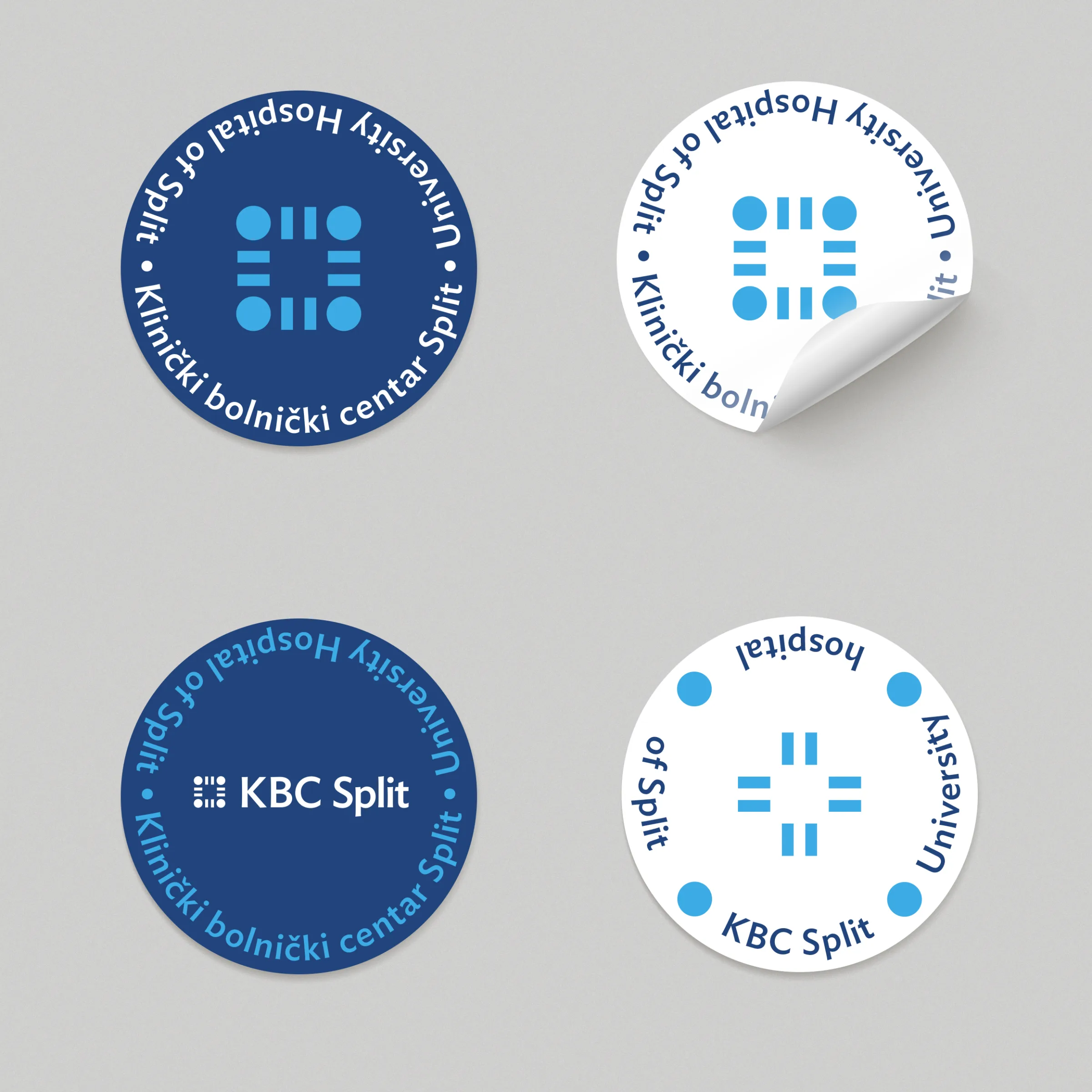 KBC Split  Branded Stickers